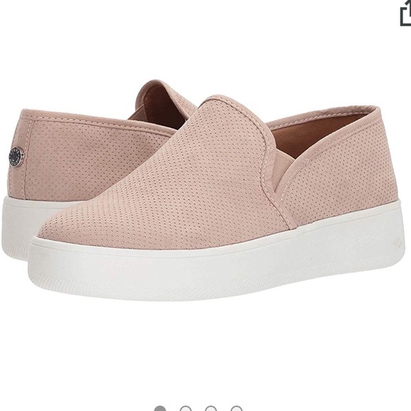 pink steve madden slip ons